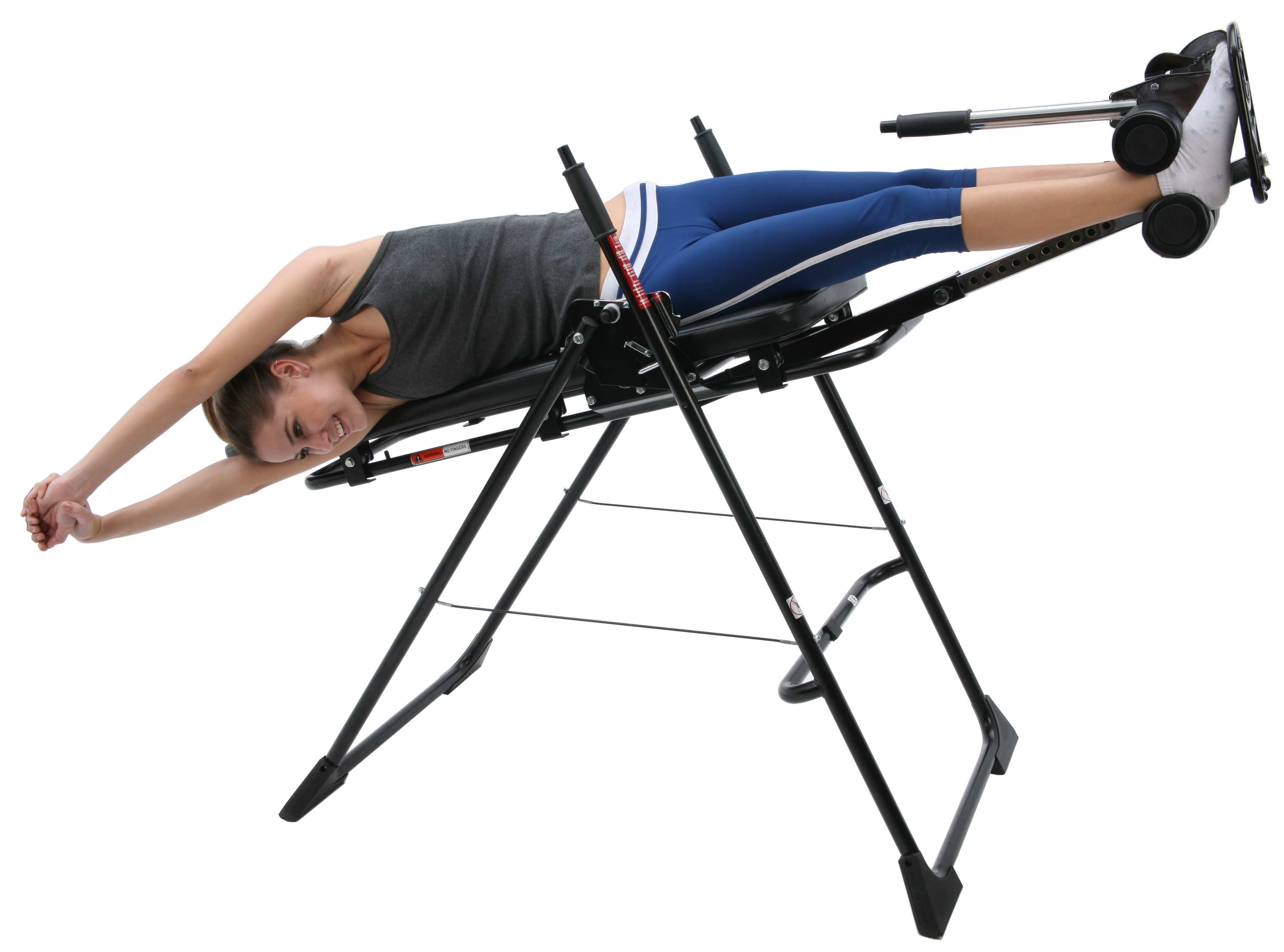 MASTERCARE ryggbenk muliggjør strekkøvelser i avlastet stilling. 
